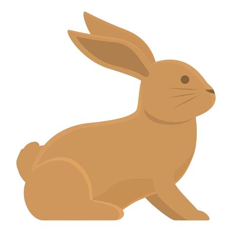 Brown rabbit icon cartoon vector. Cute bunny 20357389 Vector Art at Vecteezy