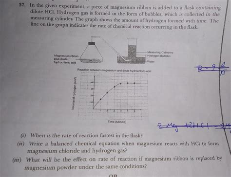 Magnesium Ribbon And Hydrochloric Acid