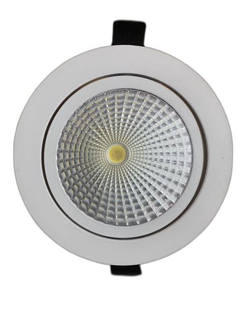 CRESCENT Round 24 WATT LED MOVABLE COB LIGHT For Indoor Lighting