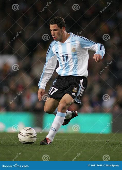 Maxi Rodriguez editorial stock photo. Image of international - 10817618