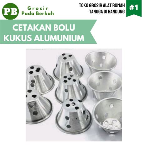 Jual Cetakan Kue Bolu Kukus Aluminium Cetakan Kue Ketawa Pcs