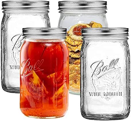 Amazon Wide Mouth Mason Jars Oz Pack Ball Wide Mouth