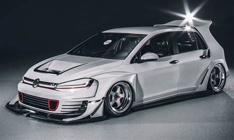 Brutal Widebody VW Golf 7 GTI Von Khyzyl Saleem