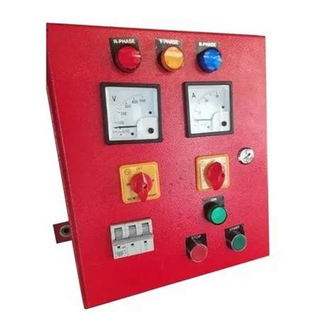 Three Phase Control Panel Board Operating Voltage 415v Degree Of Protection Ip44 At Rs 70000