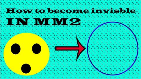 How To Become Invisible In Mm2 Working Youtube