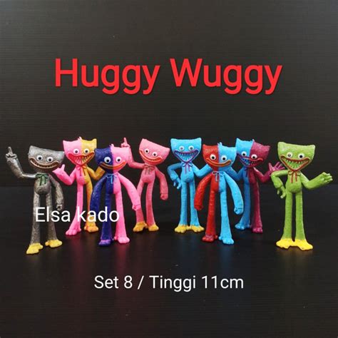 Jual Mainan Figure Game Horor Poppy Playtime Huggy Wuggy Kissy Missy