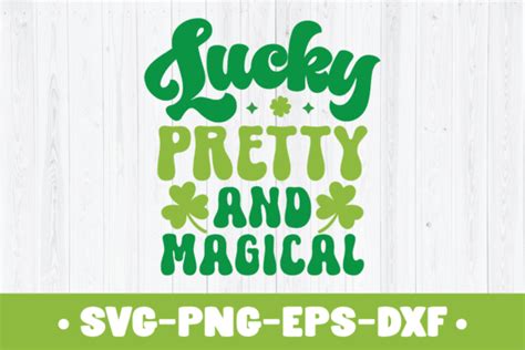 Lucky Pretty And Magical Graphic By Printablestore · Creative Fabrica