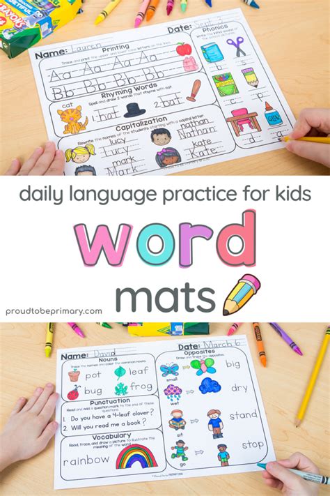 5 Fun and Engaging Word Work Activities for Little Learners