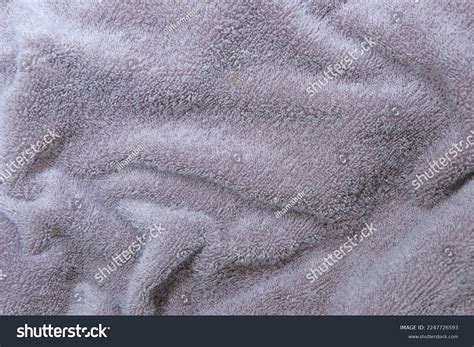 Hairy Fabric Texture Luxurious Fluffy Fabric Stock Photo