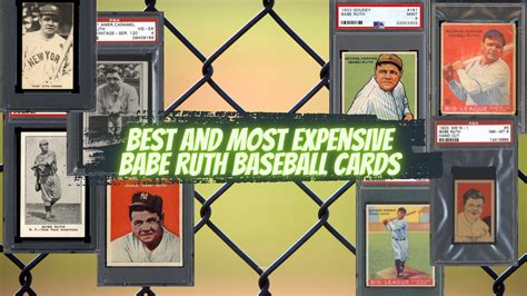 The Best Most Valuable Babe Ruth Baseball Cards Cardbase