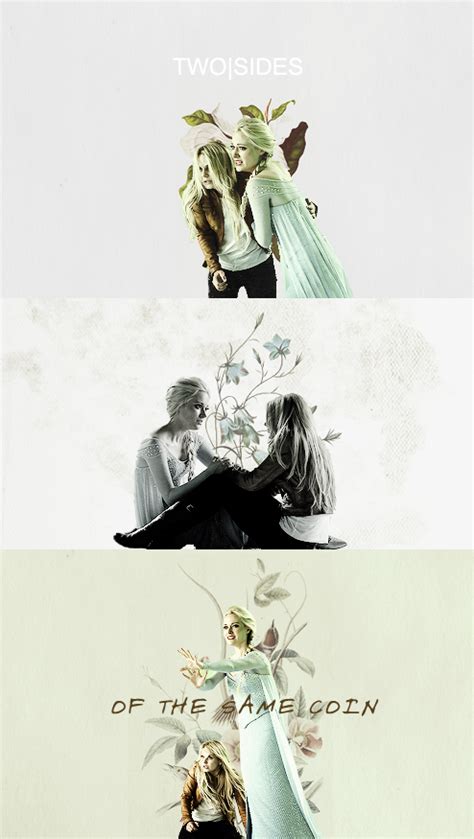 Emma And Elsa Once Upon A Time Fan Art Fanpop