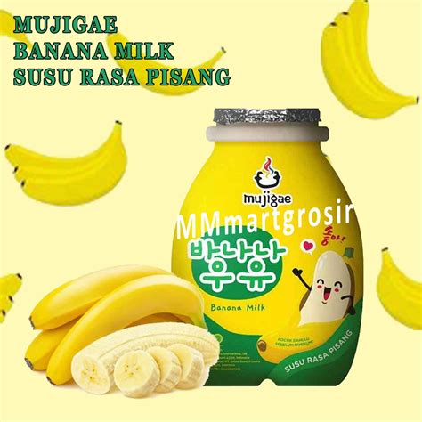 Jual WONHAE Mujigae Banana Milk Susu Rasa Pisang 250ml Shopee