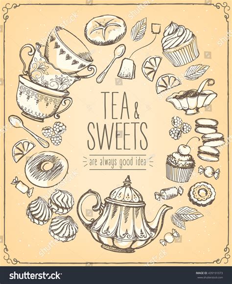 Sketch High Tea: Over 1,560 Royalty-Free Licensable Stock Illustrations ...