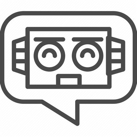 Chatbot Message Prompt Command Text Speech Bubble Icon Download