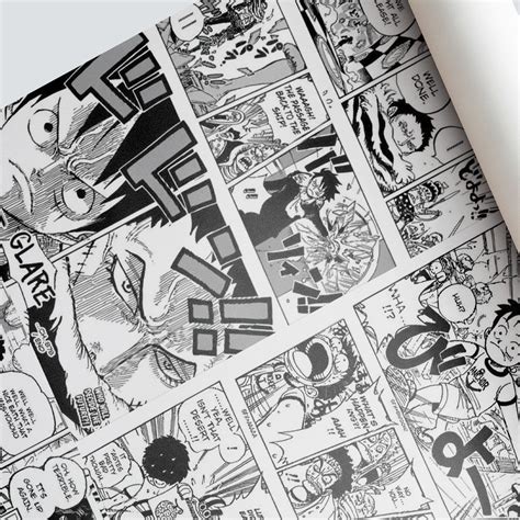 Papel de Parede Quarto Menino Mangá One Piece Adesivo Elo7