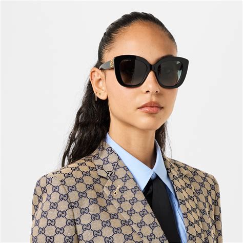 Gucci Gucci Sunglasses Gg0327s Women Black Flannels