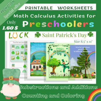 Math worksheets for Todlers by Education Art and Learning | TPT