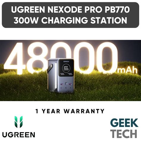 Ugreen Nexode Pro W Mah Lifepo Portable Power Station