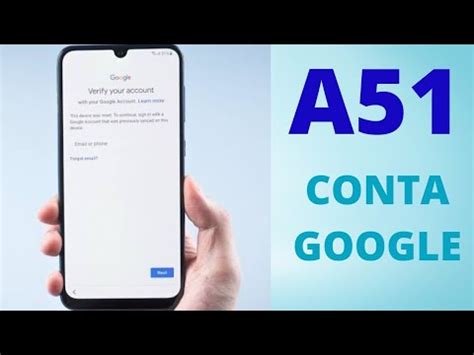 Como Remover Conta Google Samsung Galaxy A Youtube