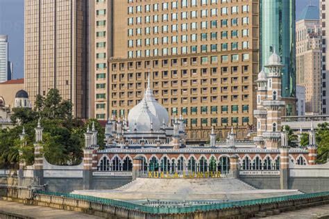 Sultan Abdul Samad Jamek Mosque Kuala Lumpur Malaysia Southeast Asia