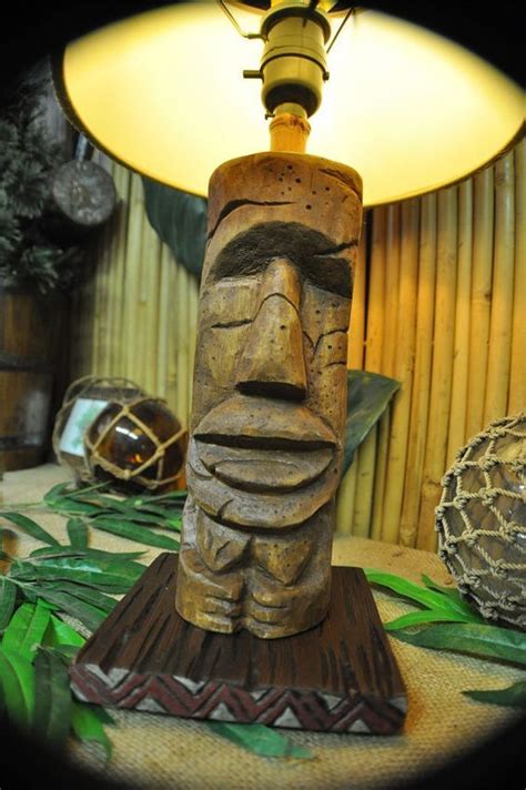 Tiki Lamp Called Give Me Mo Light Tiki Tiki Lamp Tiki Art