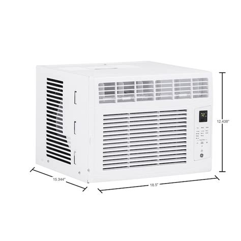 Ge 250 Sq Ft Window Air Conditioner With Remote 115 Volt 6000 Btu In