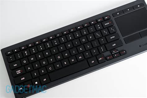 Logitech K830 Illuminated Wireless Living-Room Keyboard Review — Gadgetmac