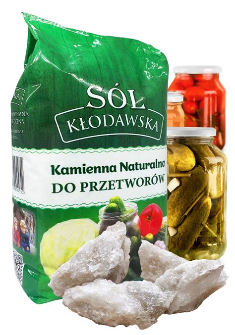 Sól kamienna Kłodawska 1 1 kg naturalna niejodowana sklep