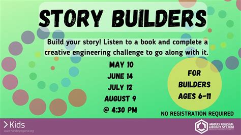 Story Builders Handley Regional Library System