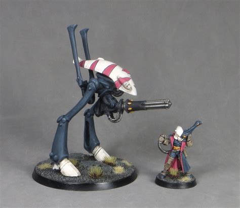 Magpie And Old Lead Mobile Firepower Eldar Scout Walker And Spotter