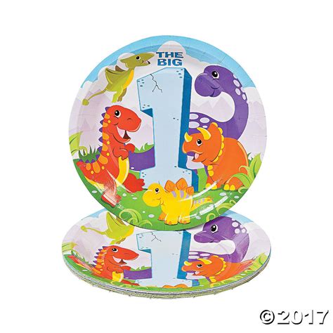 dinosaur birthday plates 7