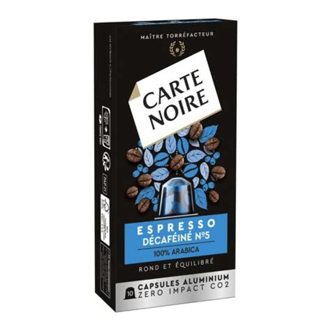 Carte Noire Café Moulu Décaféiné Carte Noire