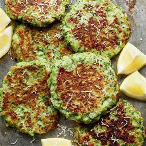 Making Crispy Broccoli Fritters Recipe Its Instructions And Ingredients