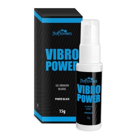 Vibro Power Vibrador Líquido Beijável 15g Hot Flowers Litoral Sex Shop