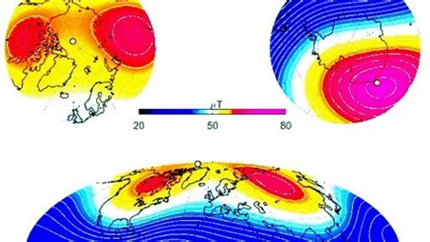 Earth Magnetic Field Map Live