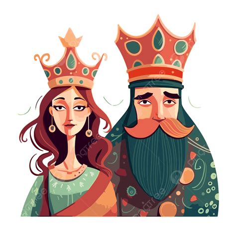 King And Queen Crown Vector, Sticker Clipart King And Queen, 44% OFF