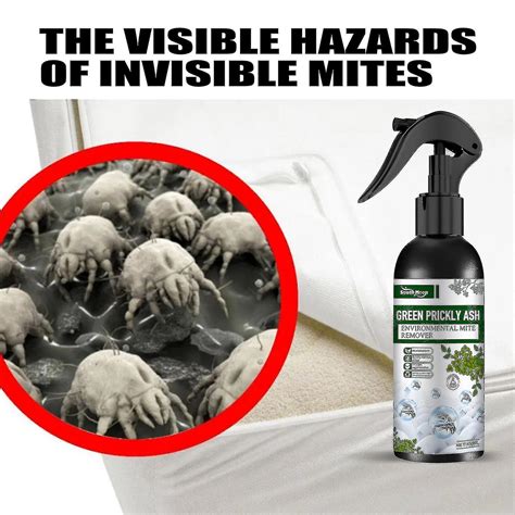 Bed Bug & Dust Mite Killer Natural Spray Treatment For Mattresses