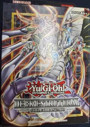 Yu gi oh Deck Estrutural Golpe Cibernético Sdcs pt Frete grátis