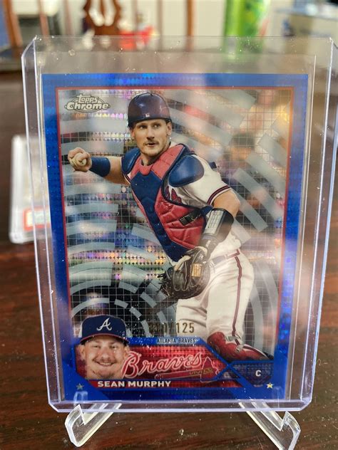 2023 Topps Chrome Sean Murphy Blue Sonar Refractor D 125 EBay