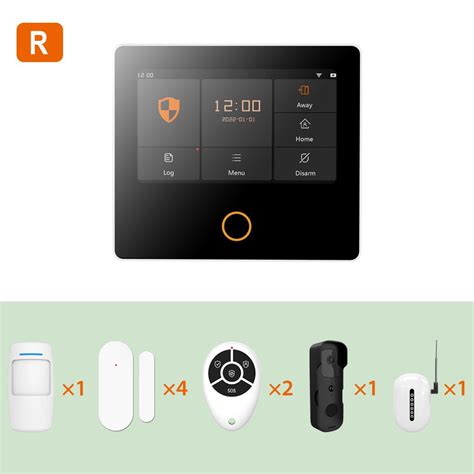 Staniot WiFi Tuya Умный дом Комплект охранной сигнализации Беспроводная ...