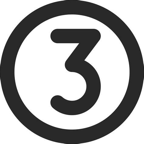 Number 3 Circle Icon Download For Free Iconduck