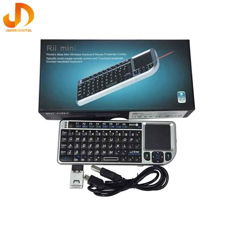 مینی کیبورد بی سیم همراه با تاچ پد مدل RT-MWK01 – فروشگاه آنلاین جانبی ...