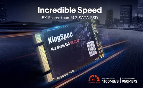 Amazon KingSpec 256GB M 2 NVMe SSD 2242 PCIe Gen3x2 Internal