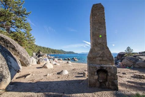 Chimney Beach in Lake Tahoe, Nevada - Through My Lens