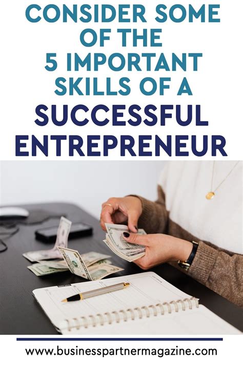 5 Important Skills for a Successful Entrepreneur