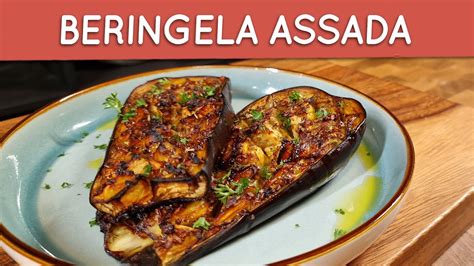 Berinjela Assada No Forno Receita Simples Receitas Paleo