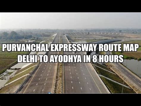 Delhi To Bihar In Hrs Purvanchal Expressway Latest Updates Route