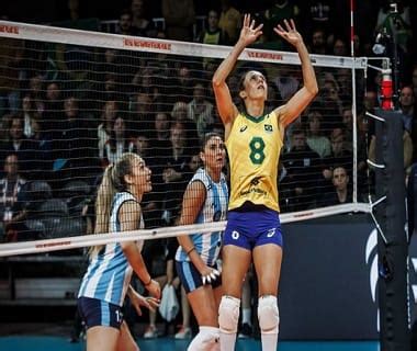 Brasil Atropela A Argentina Por A E Mant M No Mundial De V Lei