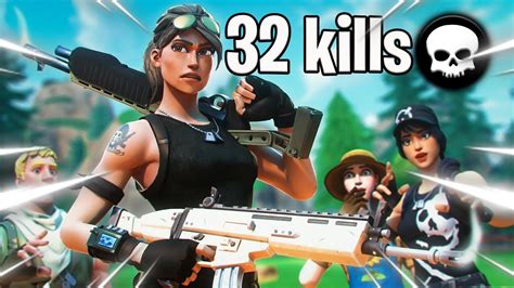 FORTNITE DZ SQUAD 32 KILLS YouTube