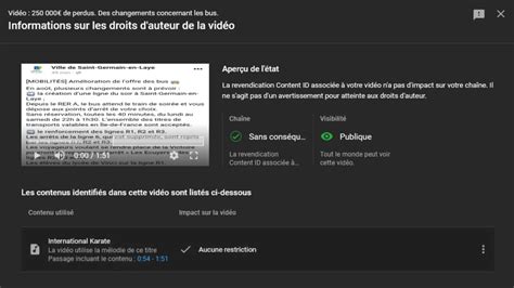 Ma Premi Re R Clamation Pour Droit D Auteur Youtube